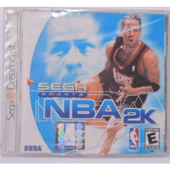 NBA 2K Sega Dreamcast Brand New Factory SEALED Not For Resale Cracked Case